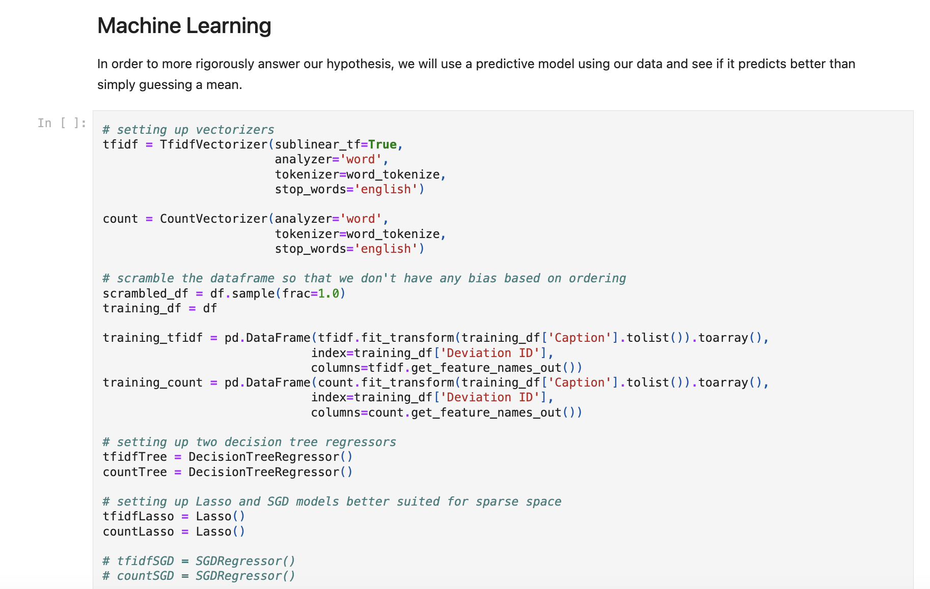 Jupyter Notebook